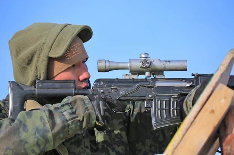 Лучших снайперов выбирают для участия в Армейских международных играх (фото)