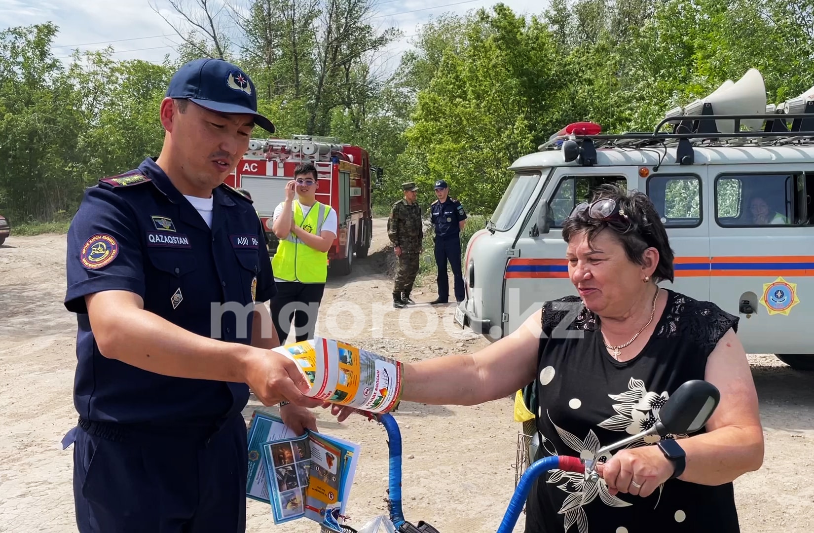 Спасатели обратились к жителям Бурлинского района