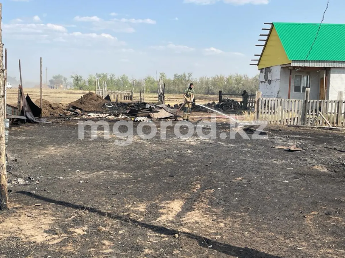 Пожары локализованы, но угроза остаётся — аким ЗКО