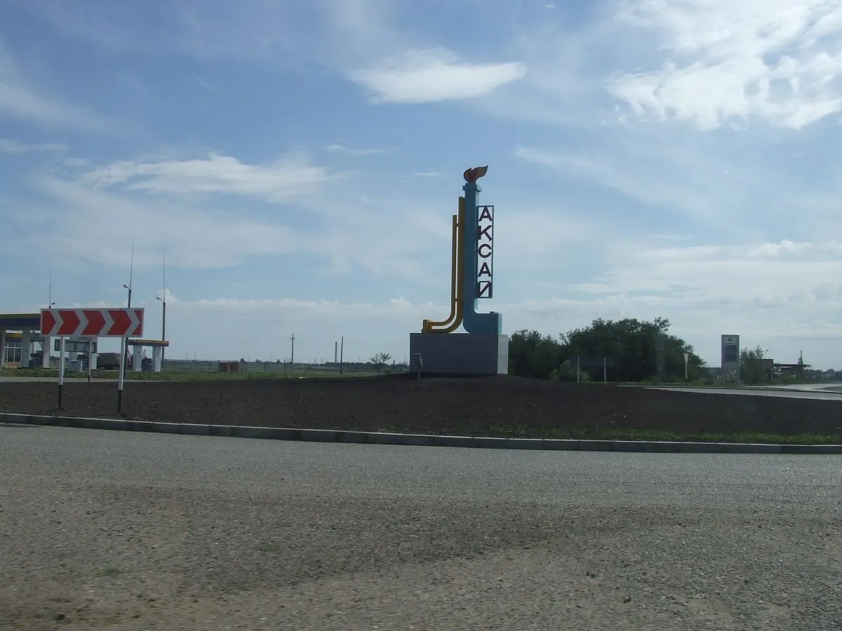 Как строится дорога в Бурлинском районе на границе с Россией