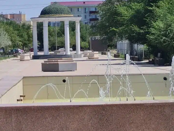 В Уральске строят новые парки и скверы