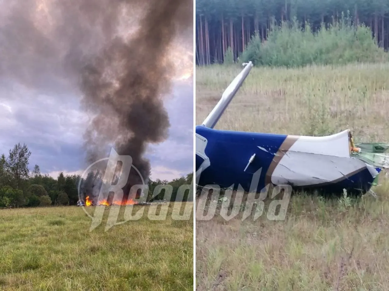 Частный самолёт Евгения Пригожина разбился в России