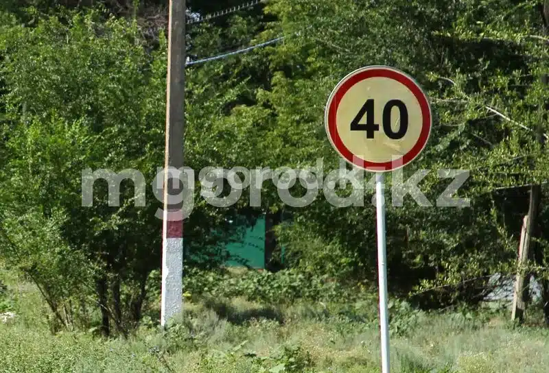 Скорость движения авто ограничили возле учебных заведений Атырау