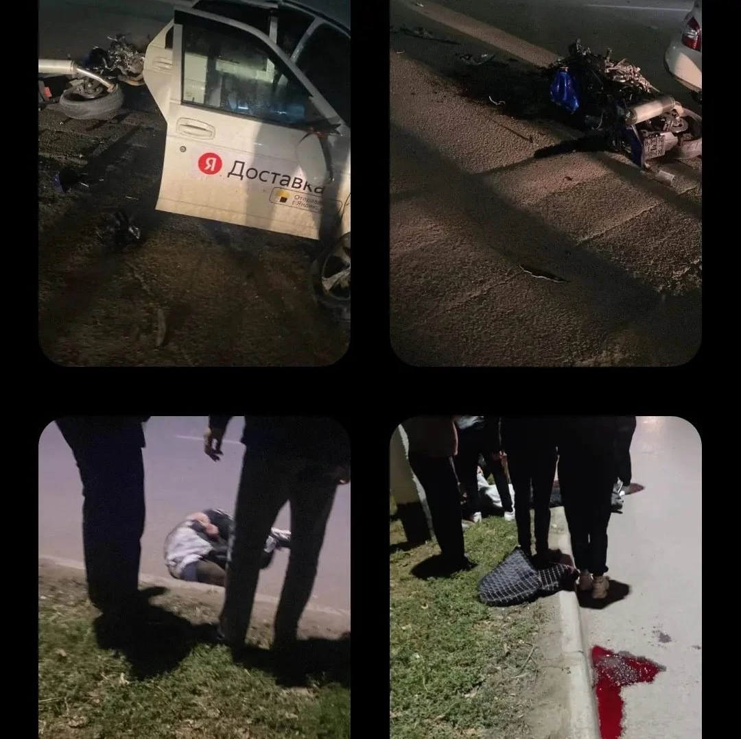 В Уральске мотоциклист погиб в ДТП