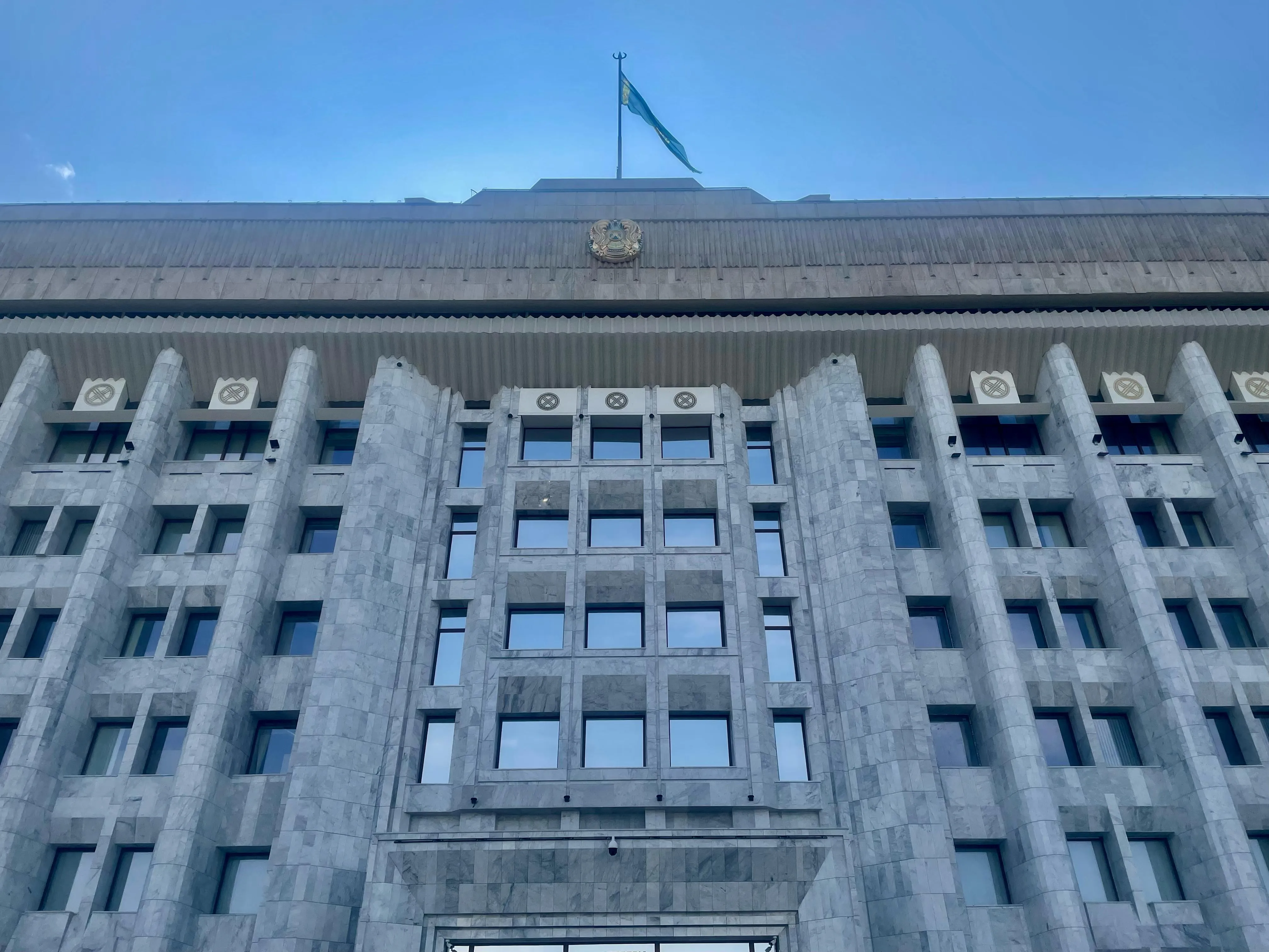 Восстановленное здание акимата показали в Алматы