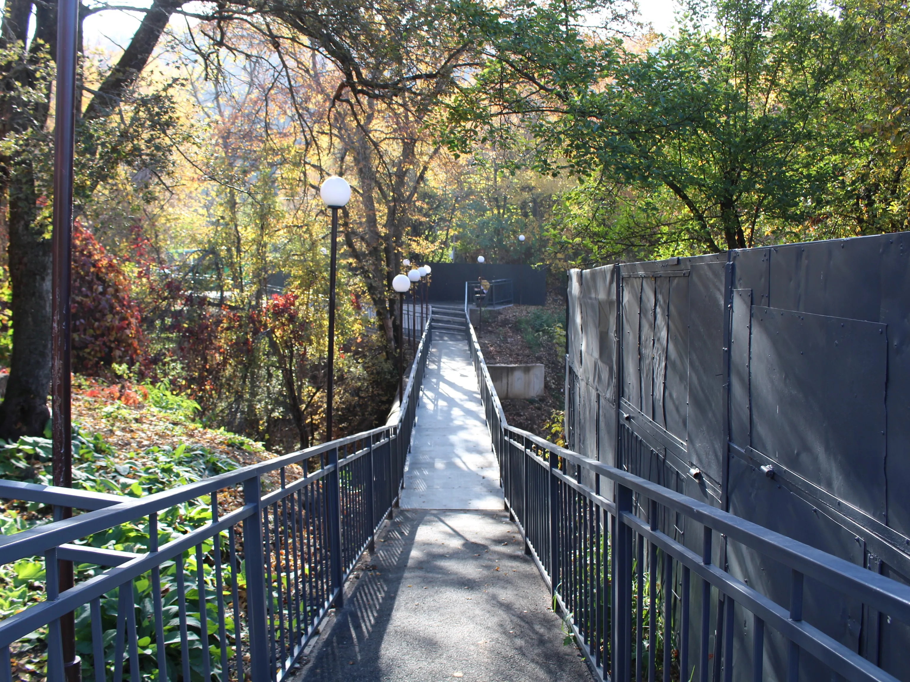 Мост заменили в Медеуском районе Алматы