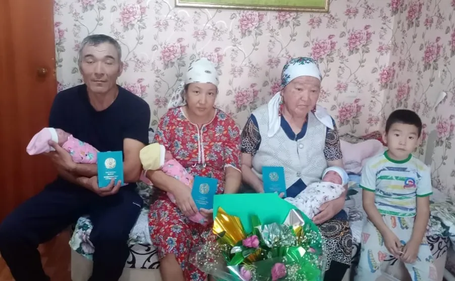 Тройня родилась в Уральске