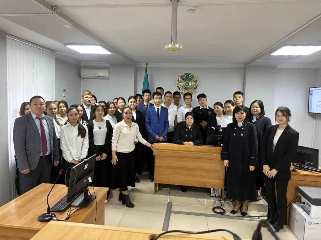 Судьи рассказали о своей работе школьникам в районе ЗКО