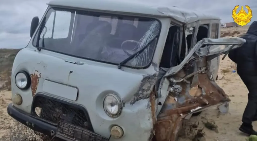 Пассажир УАЗа погиб после ДТП с большегрузом в Атырауской области