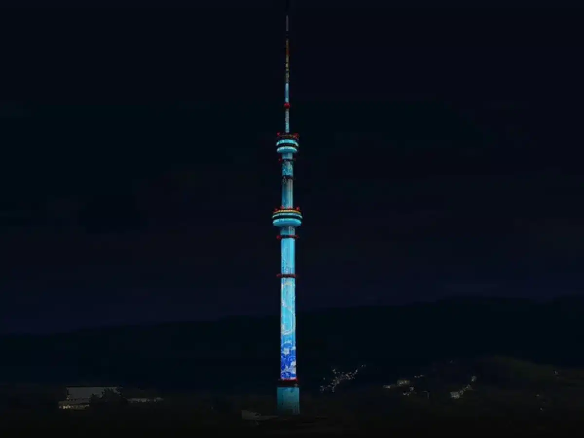 Когда на телебашне Кок-Тобе в Алматы появится подсветка