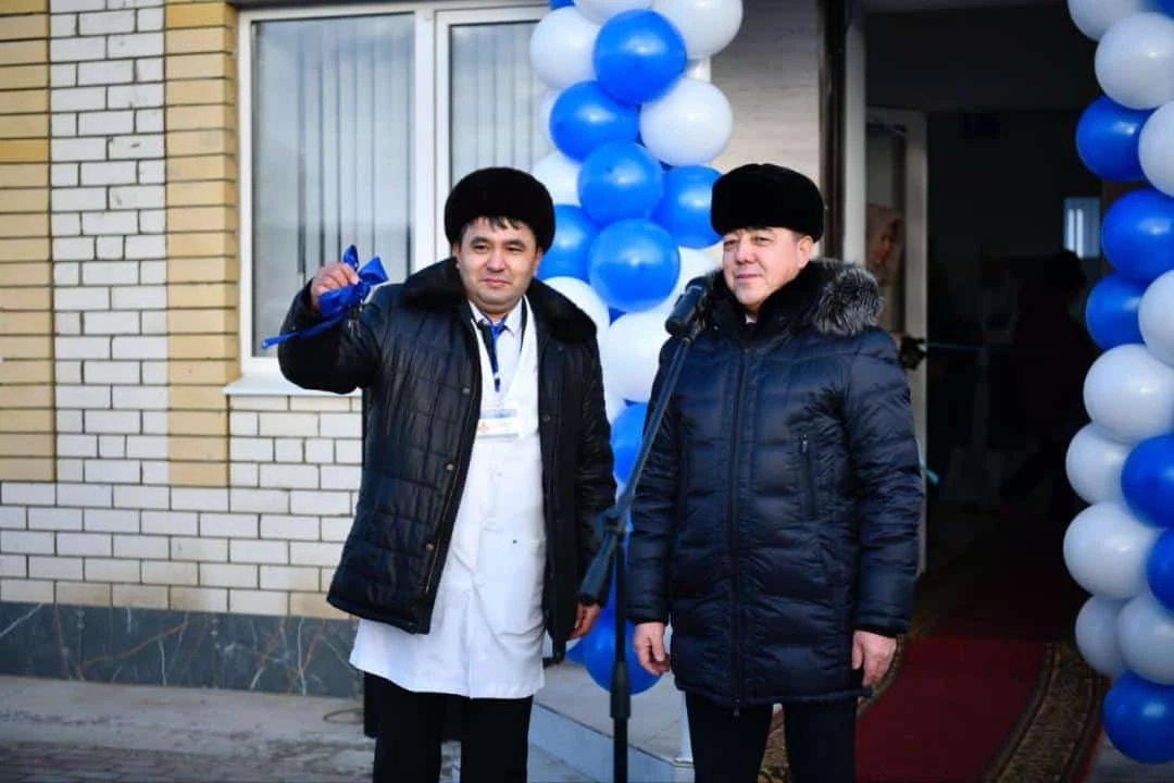В селе ЗКО открылась новая поликлиника