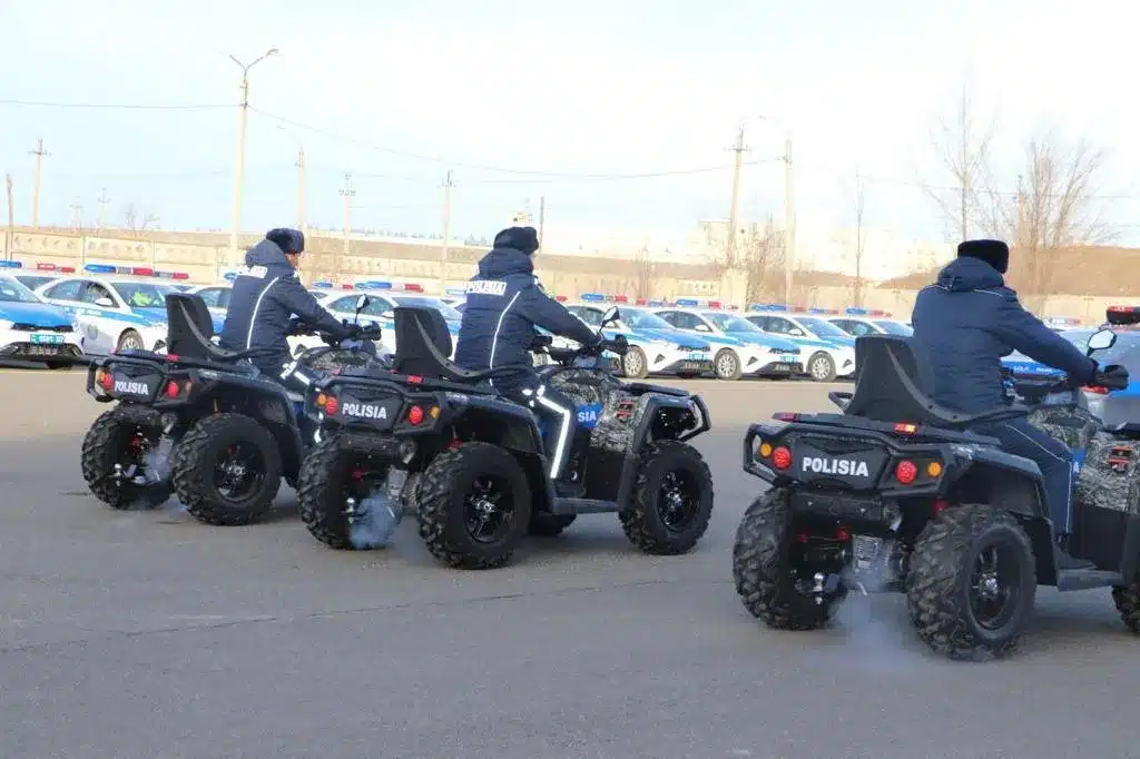На 2 млрд тенге закупили новые авто и квадроциклы полицейским ЗКО