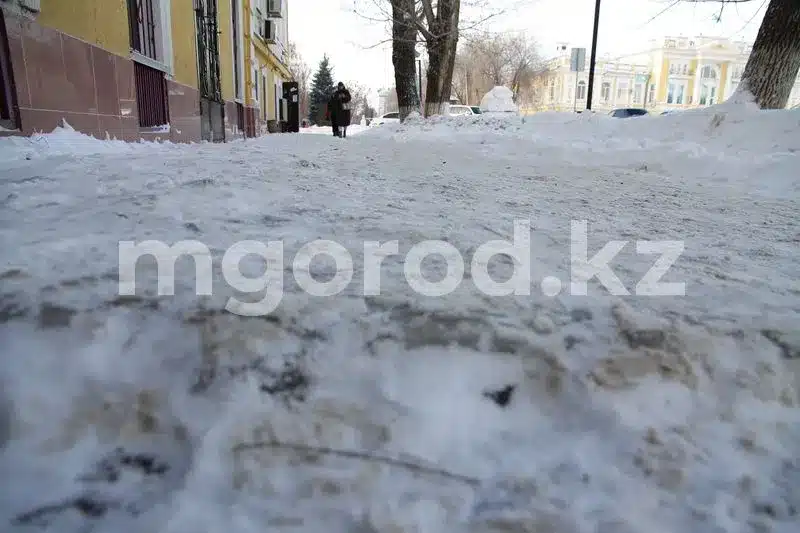 Снег, метель и гололёд ожидаются в ЗКО 31 декабря