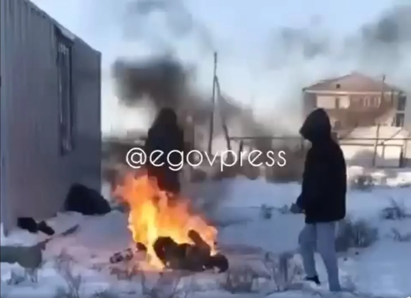 Мужчина устроил самоподжог в Атырауской области