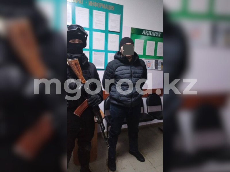 Лже-полицейского с двумя пневматическими винтовками задержали в ЗКО