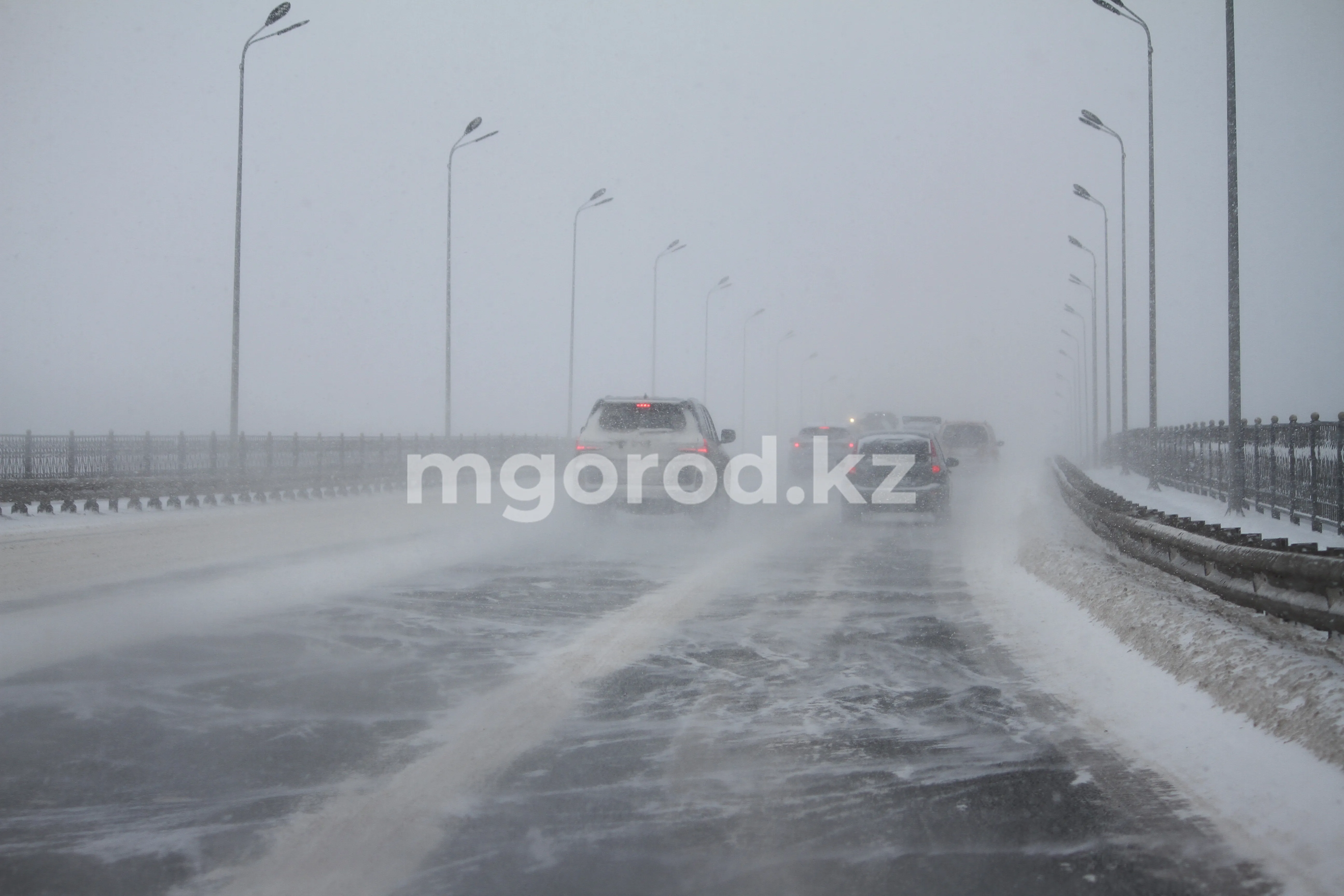 Жителя Актобе оштрафовали за выезд из села в буран