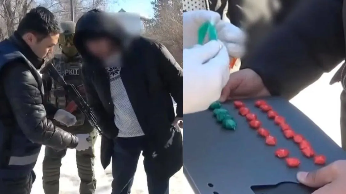 Наркозакладчика задержали в Актобе