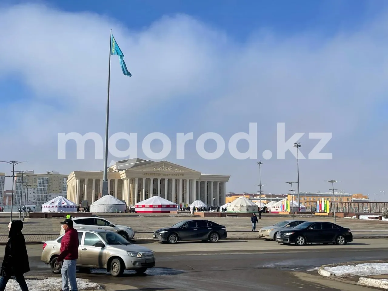 Тепло пришло в западные региона Казахстана