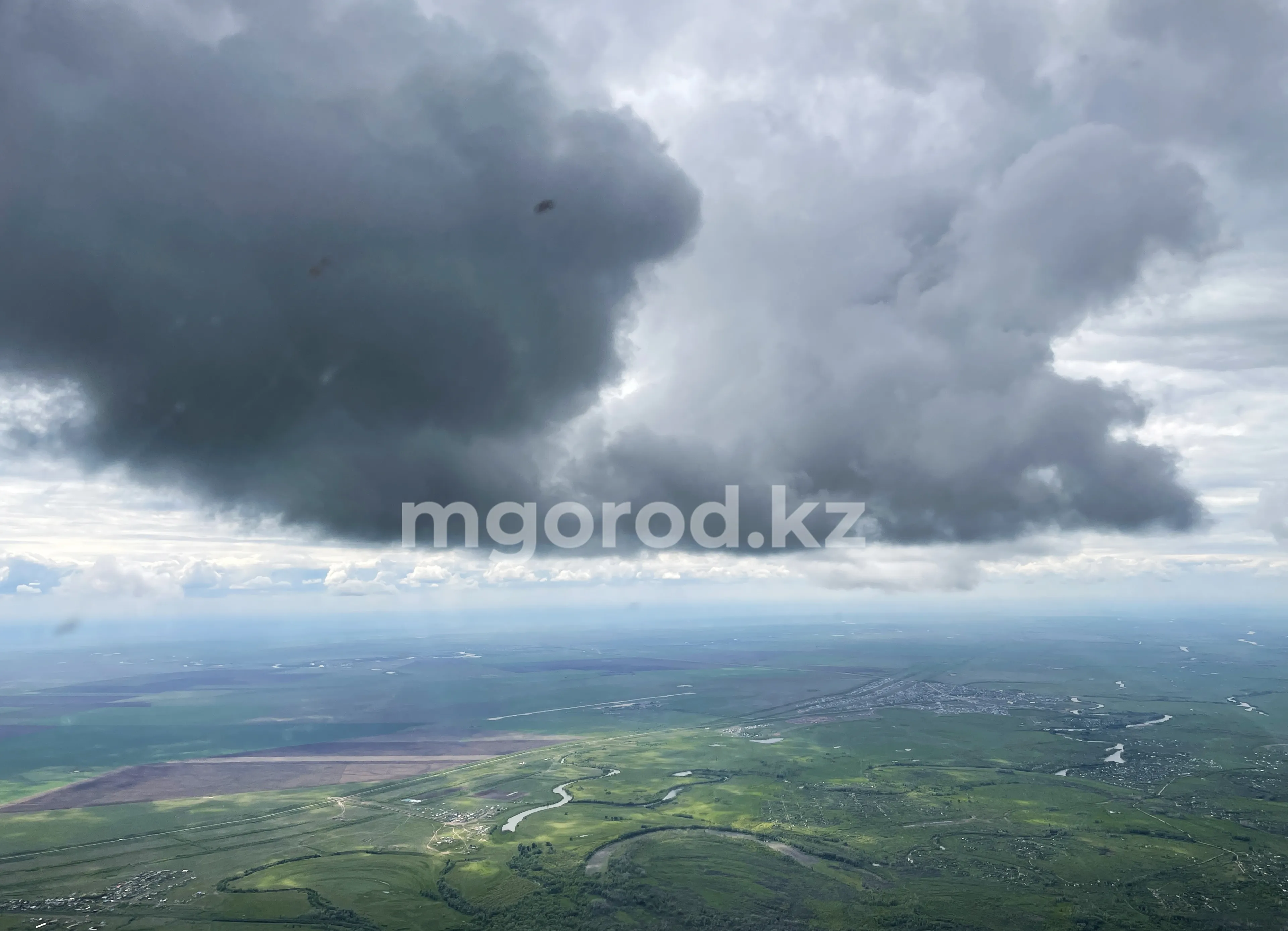 Штормовое предупреждение объявлено в ЗКО