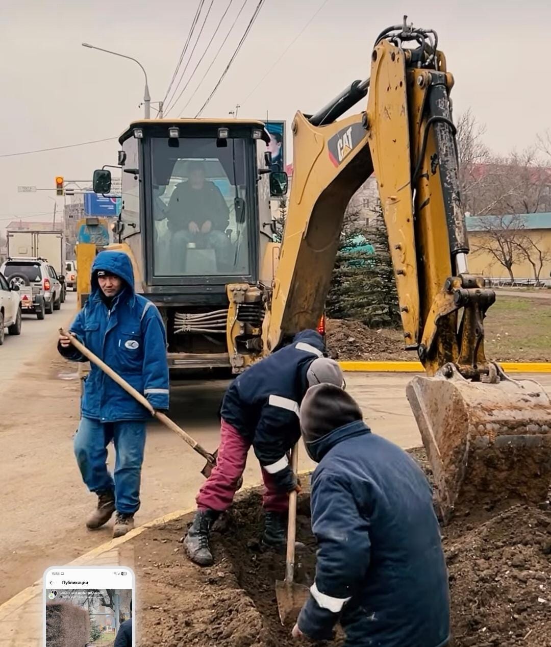 Подрядчикам Уральска запретили работать в дождливую погоду