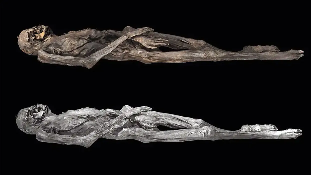 У «ледяной мумии» возрастом 2500 лет нашли поразительные татуировки 📷