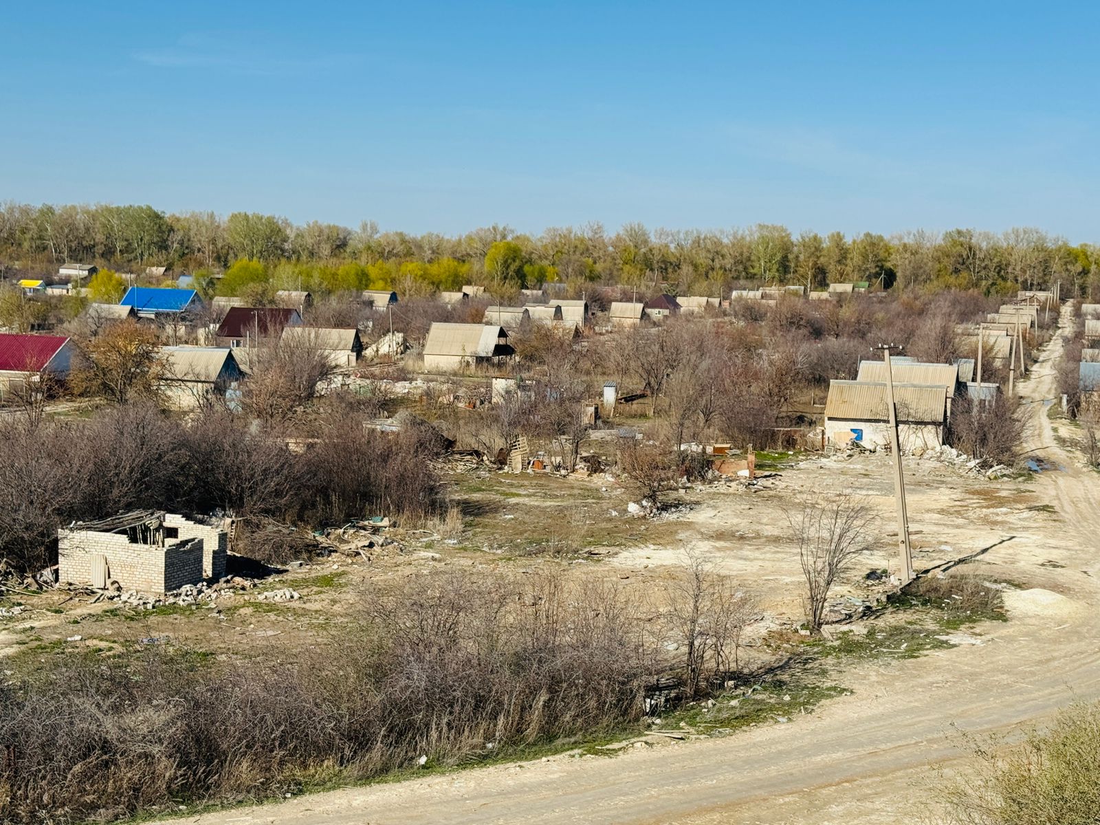 «Тонули, теперь сгорим» — дачники из Уральска просят помощи у властей