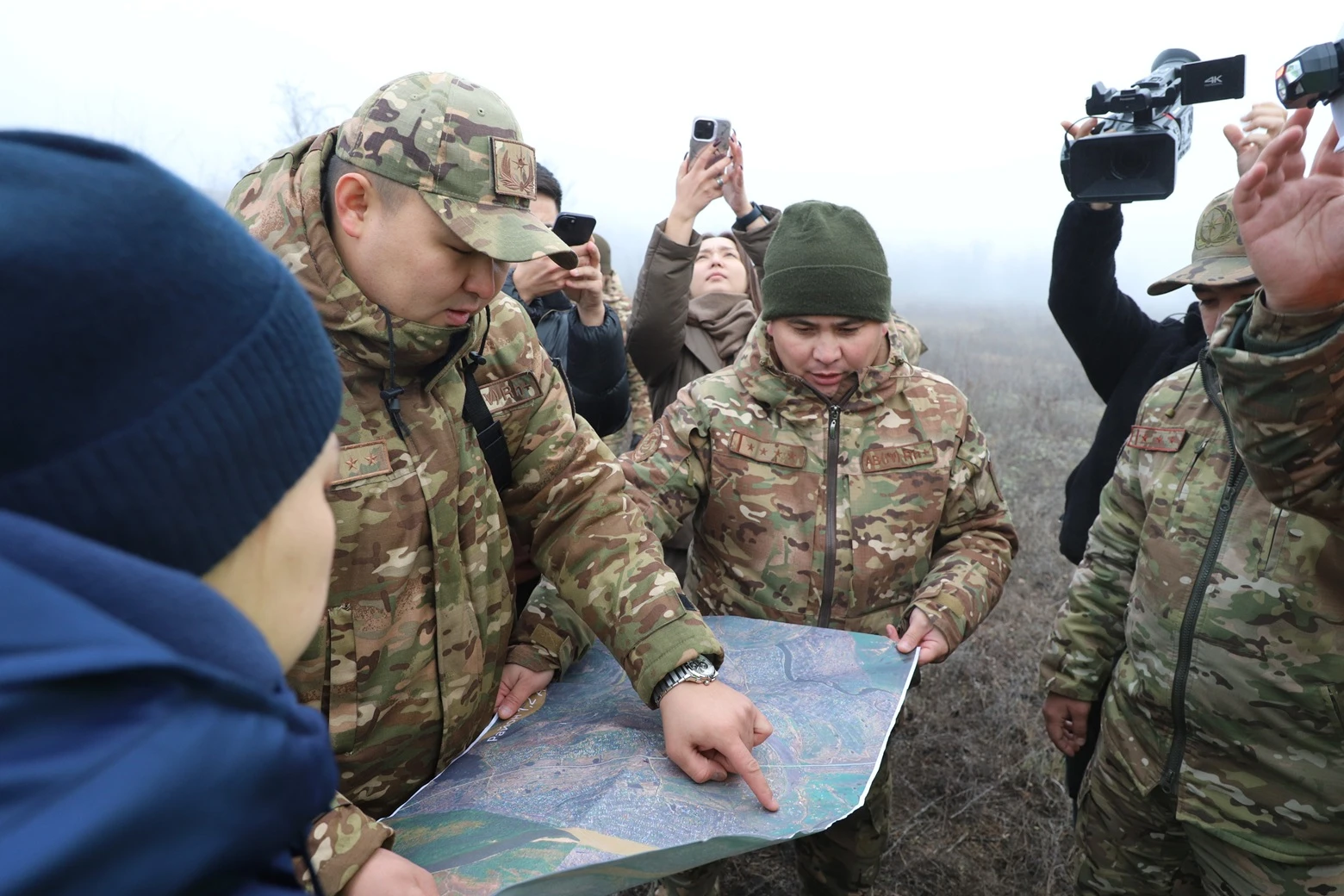 Отряд, волонтёры и бельгийская овчарка: как проходили масштабные учения «Қыс-2025»
