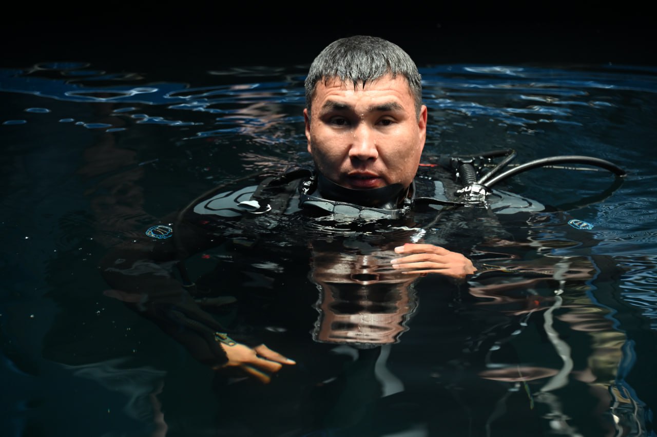 В Военно-морских силах показали подготовку водолазов