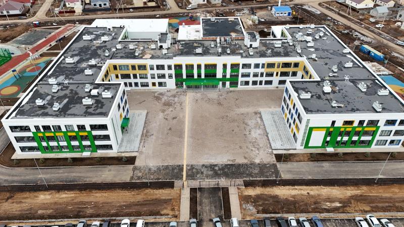 В Уральске завершилось строительство первой &quot;комфортной школы&quot;