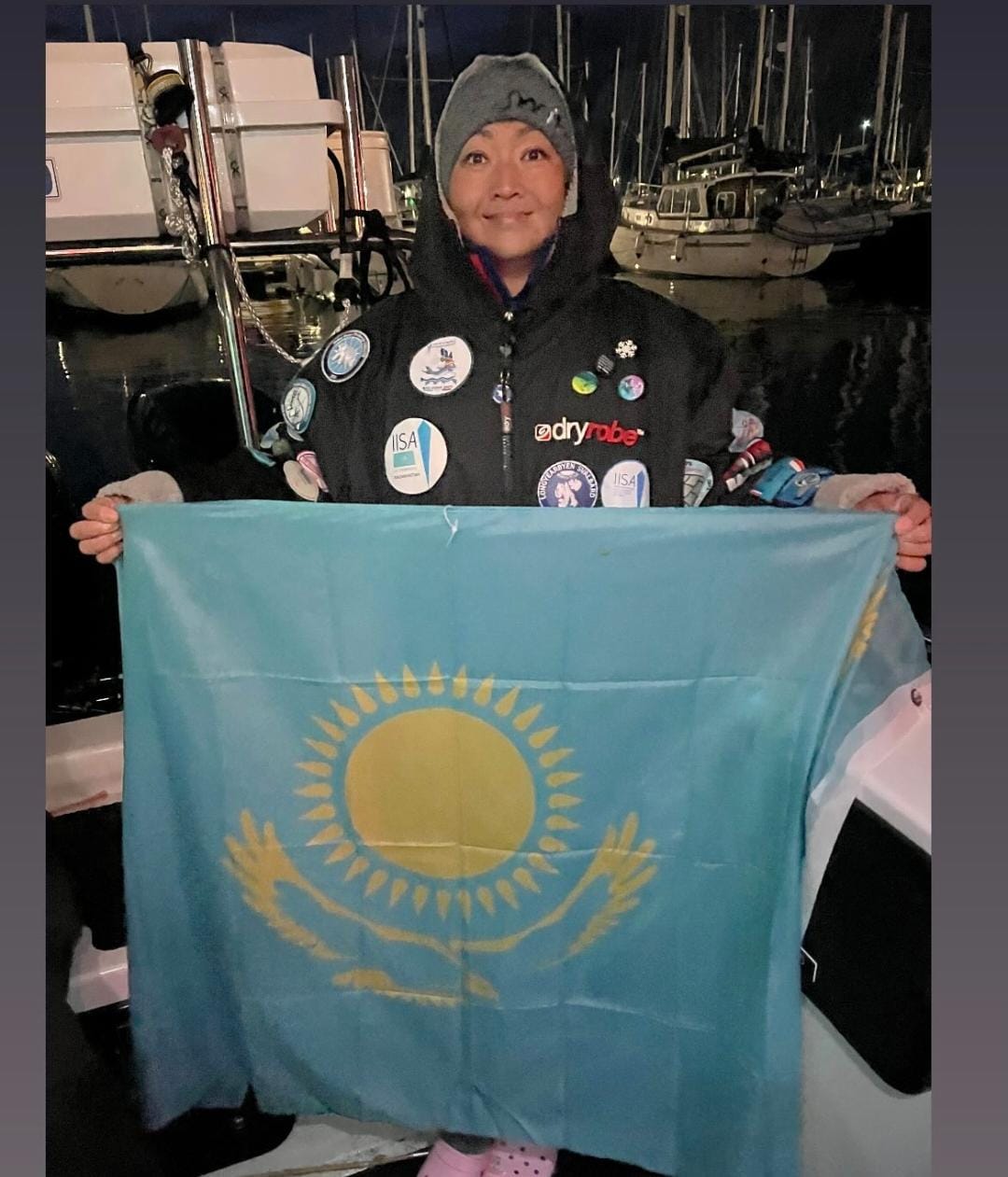 Уроженка ЗКО переплыла Северный пролив в Ирландии