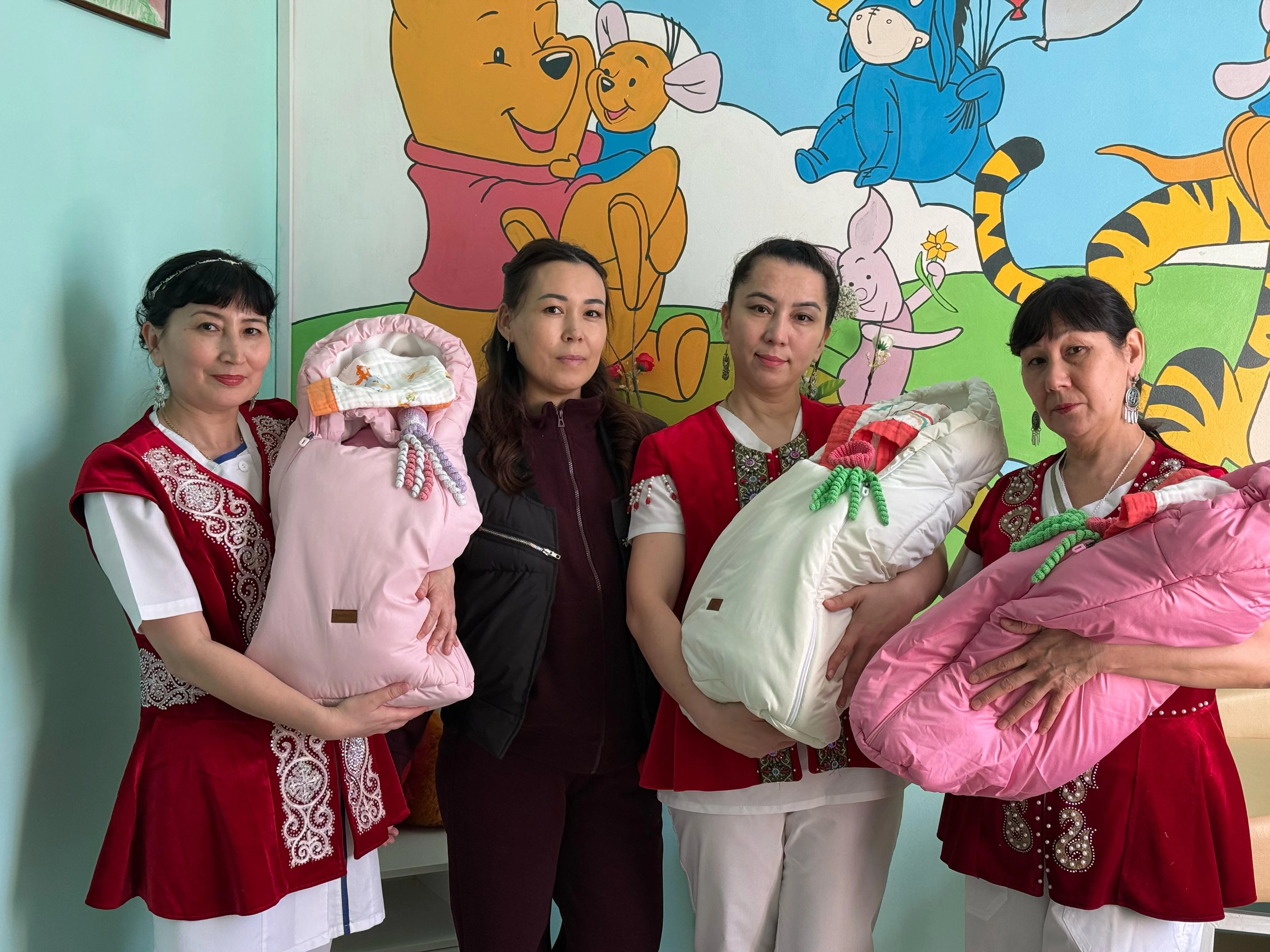 Тройня появилась на свет в Уральске