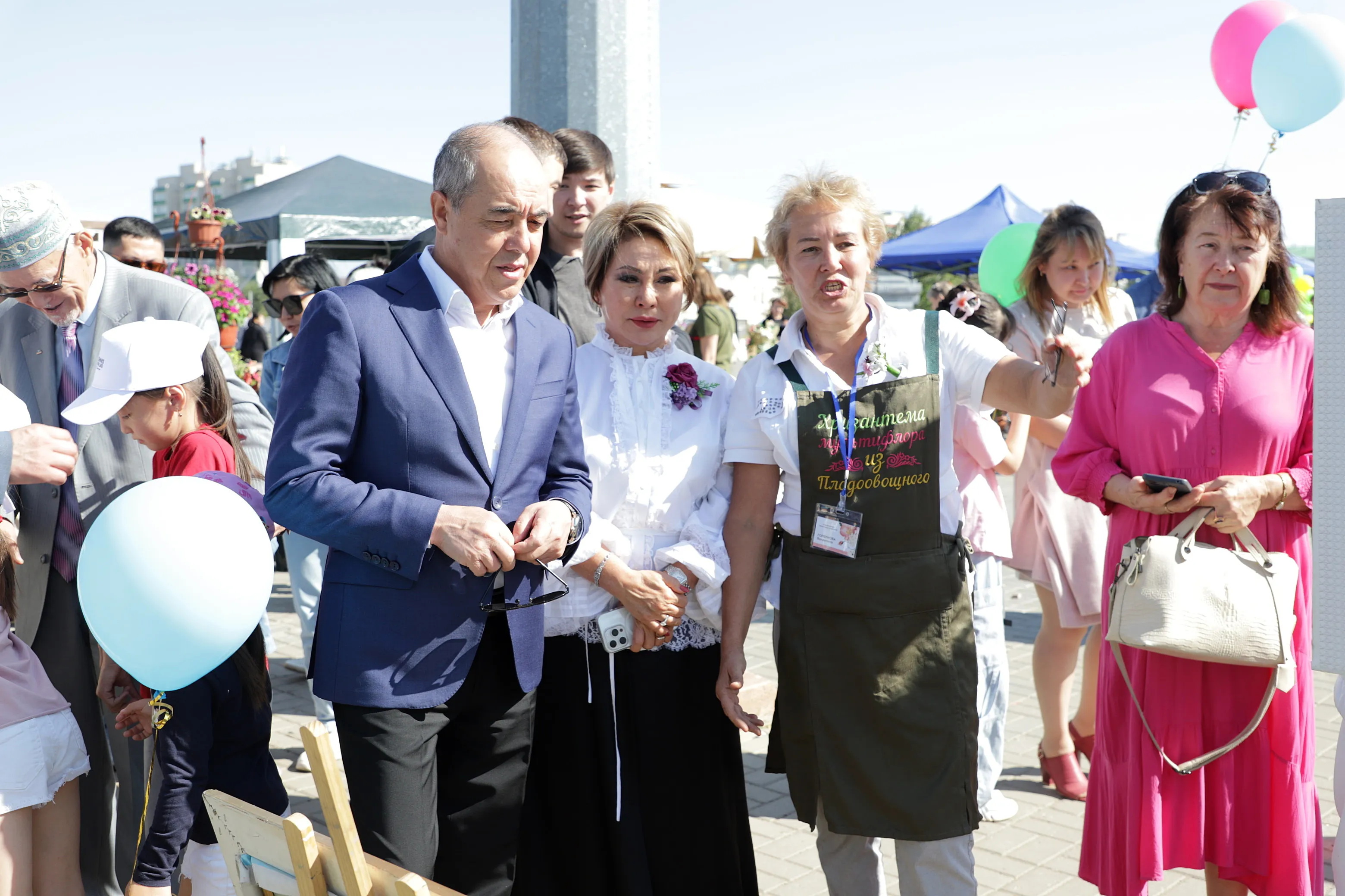 Первая выставка цветов прошла в Уральске