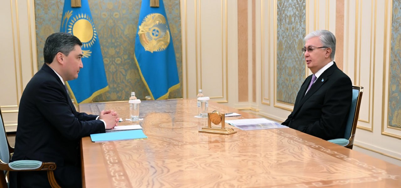 Глава государства принял премьер-министра Олжаса Бектенова